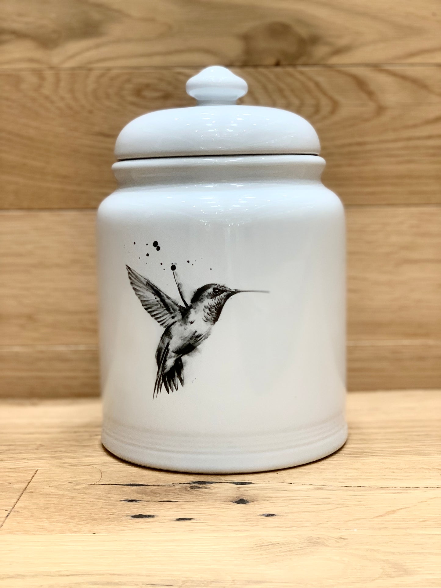 Hummingbird Cookie Jar