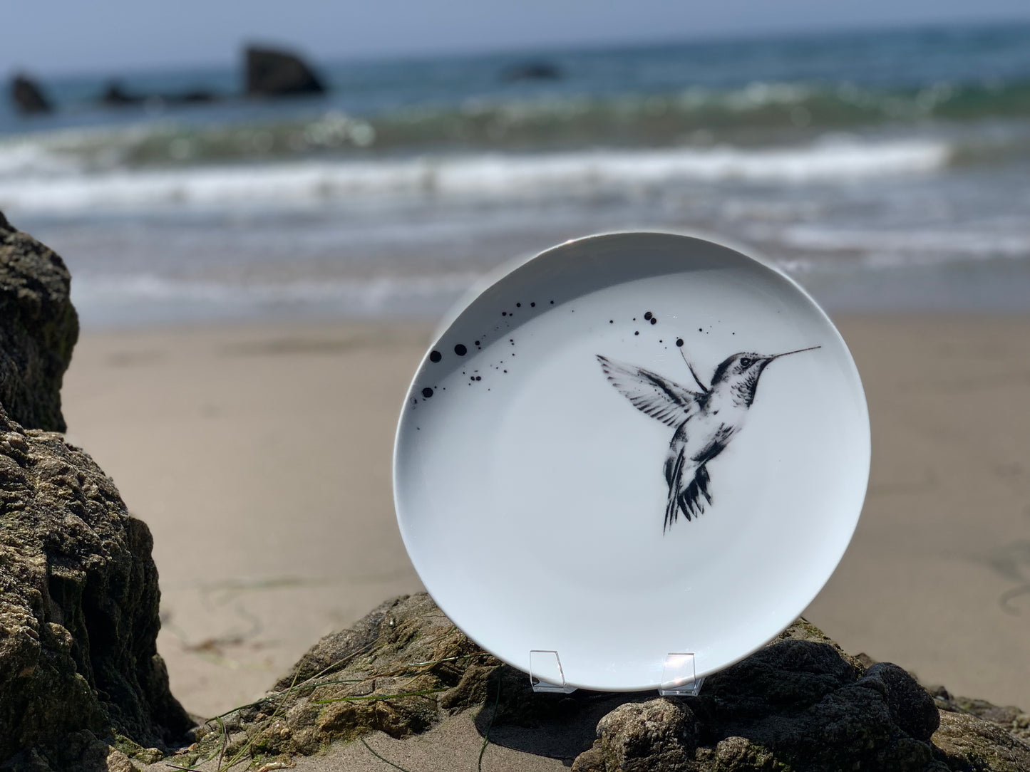 Hummingbird Dinner Plate- set of 4, 6, 8